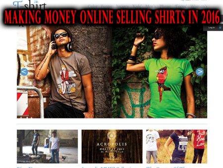 making and selling shirts