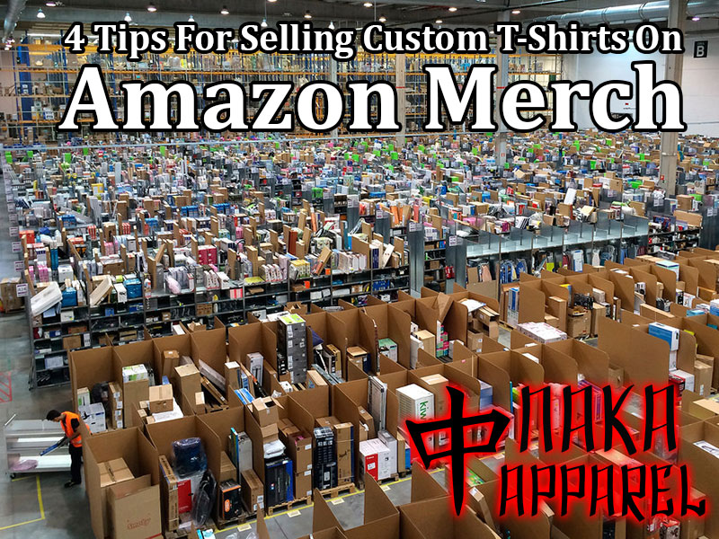 Tips For Selling T-Shirts On Amazon Merch